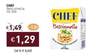 CHEF Besciamella ml 200