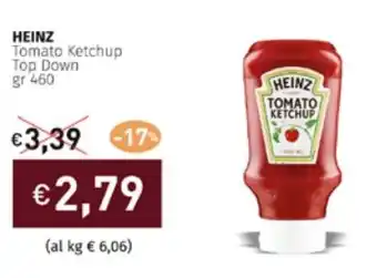 Prezzemolo e Vitale HEINZ Tomato Ketchup Top Down gr 460 offerta