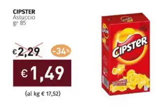 Prezzemolo e Vitale CIPSTER Astuccio gr 85 offerta