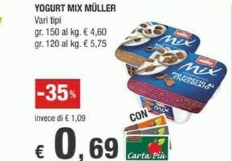 Crai Muller Yogurt offerta