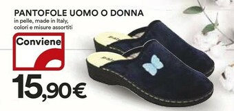 Ipercoop Pantofole offerta