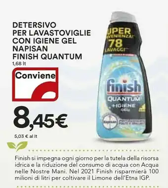 Ipercoop Napisan Detersivo lavastoviglie offerta