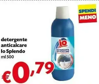 Pam Io Splendo Detergente Anticalcare 500 Ml offerta