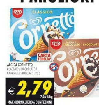 Supermercati Agorà Algida Cornetto offerta