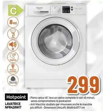 Expert Hotpoint LAVATRICE NFR428WIT offerta