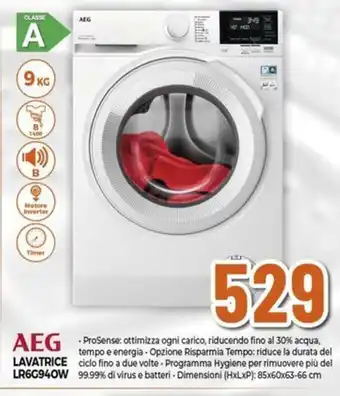 Expert AEG Lavatrice LR6G940W offerta