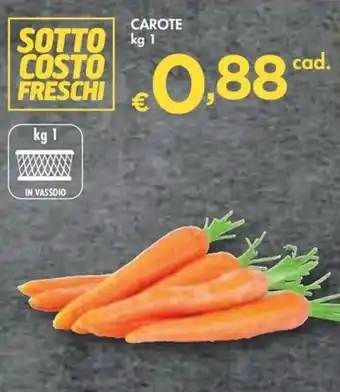 Bennet CAROTE kg 1 offerta