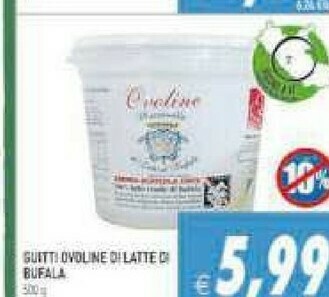 Gros Ovoline Mozzarella di bufala offerta