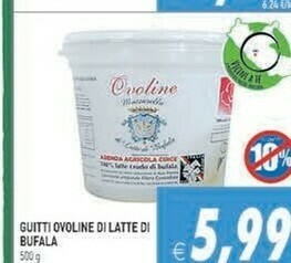 Iperfamily Ovoline Mozzarella di bufala offerta