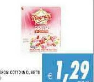 Gros Prosciutto cotto offerta