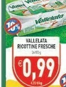 Iperfamily Vallelata Ricotta offerta