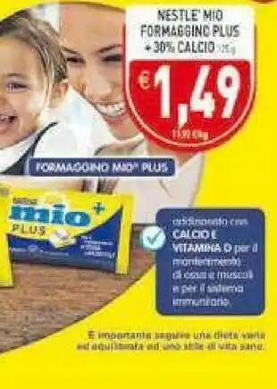Pim Supermercati Mio Formaggini offerta