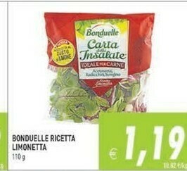 Gros Bonduelle Insalata offerta