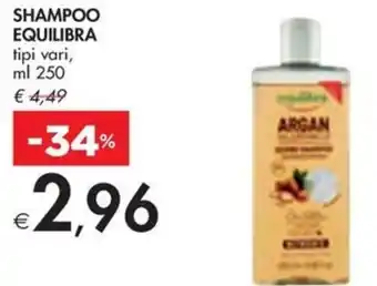 Bennet SHAMPOO EQUILIBRA tipi vari, ml 250 offerta