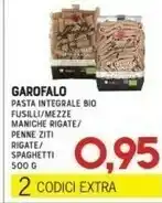 Gran Risparmio Garofalo Pasta Integrale Bio Fusilli offerta