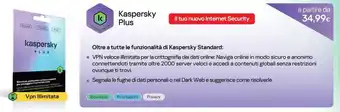 Euronics Kaspersky Plus offerta