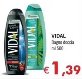 VIDAL Bagno doccia ml 500