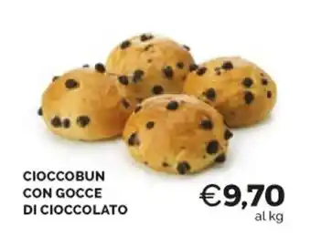 Mercatò CIOCCOBUN CON GOCCE DI CIOCCOLATO offerta