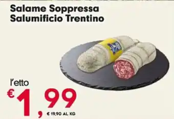 Despar Salame Soppressa Salumificio Trentino offerta
