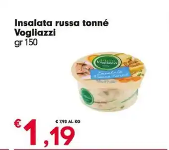 Despar Insalata russa tonné Vogliazzi gr 150 offerta