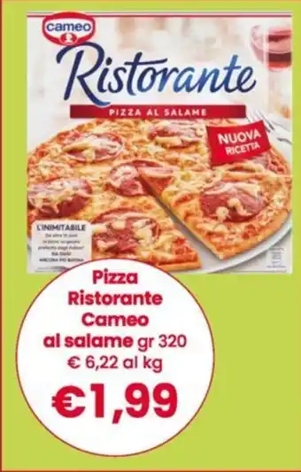 Despar Pizza Ristorante Cameo al salame gr 320 offerta