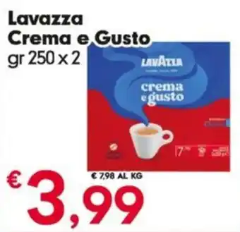 Despar Lavazza Crema e Gusto gr 250 x 2 offerta