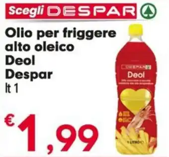 Despar Olio per friggere alto oleico Deol Despar It 1 offerta