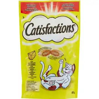 CATISFACTIONS SNACK GATTO VARI GUSTI G 60