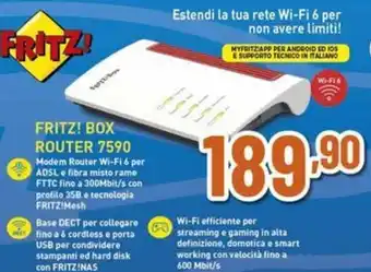 Expert FRITZ! BOX ROUTER 7590 offerta