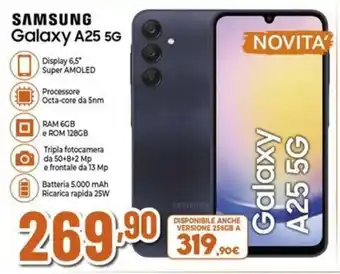 Expert SAMSUNG Galaxy A25 5G offerta