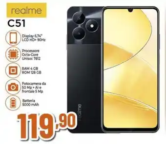 Expert realme C51 offerta