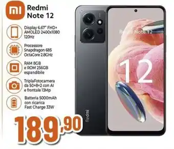 Expert Redmi Note 12 offerta