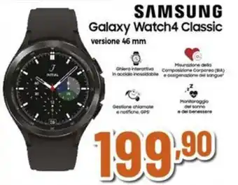 Expert SAMSUNG Galaxy Watch4 Classic offerta