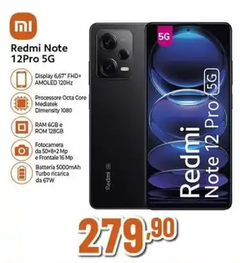 Expert Redmi Note 12Pro 5G offerta