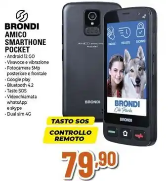 Expert BRONDI AMICO SMARTHONE POCKET offerta