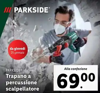 Lidl PARKSIDE Trapano a percussione scalpellatore offerta