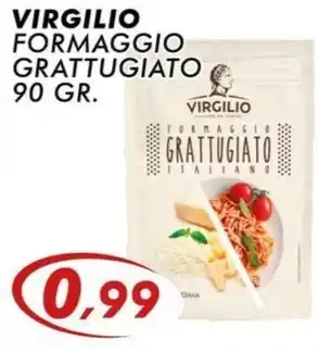 VIRGILIO FORMAGGIO GRATTUGIATO 90 GR.