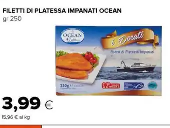 Tigre FILETTI DI PLATESSA IMPANATI OCEAN gr 250 offerta