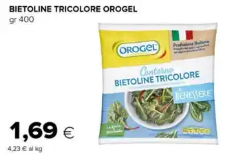 Tigre BIETOLINE TRICOLORE OROGEL gr 400 offerta