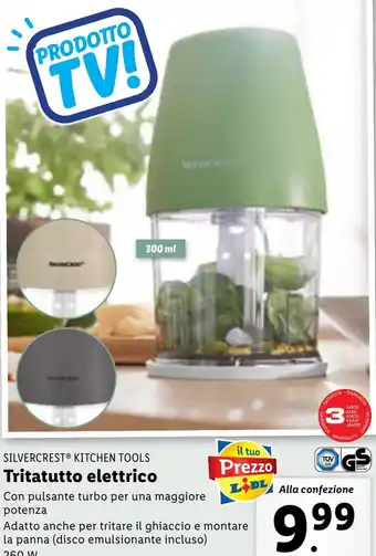 Lidl SILVERCREST KITCHEN TOOLS T ritatutto elettrico offerta