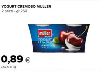 Tigre YOGURT CREMOSO MULLER 2 pezzi - gr 250 offerta