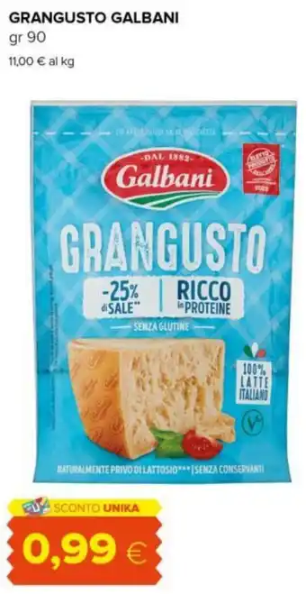 Tigre GRANGUSTO GALBANI gr 90 offerta