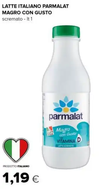 Tigre LATTE ITALIANO PARMALAT MAGRO CON GUSTO scremato - It 1 offerta