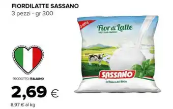 Tigre FIORDILATTE SASSANO 3 pezzi - gr 300 offerta