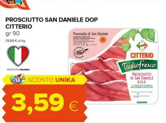 Tigre PROSCIUTTO SAN DANIELE DOP CITTERIO gr 90 offerta