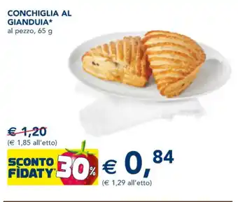 CONCHIGLIA AL GIANDUIA 65 g