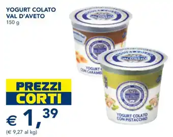 YOGURT COLATO VAL D'AVETO 150 g