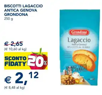 BISCOTTI LAGACCIO ANTICA GENOVA GRONDONA 250 g