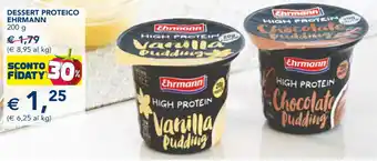 Esselunga DESSERT PROTEICO EHRMANN 200 g offerta