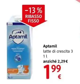 dm drogerie markt Aptamil latte di crescita 3 1 l offerta